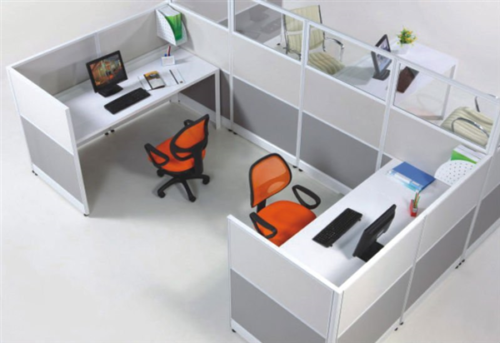 Vách ngăn văn phòng được sử dụng với mục đích ngăn vị trí ngồi làm việc cho mỗi người